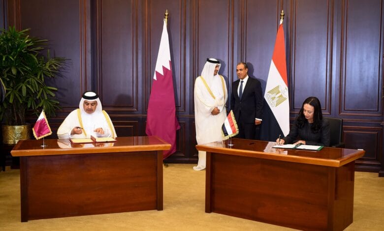 مصر وقطر توقعان مذكرة تفاهم للتعاون في مجال التأمينات الاجتماعية والمعاشات