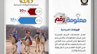 مصر تحقق قفزة تاريخية في الإيرادات السياحية تصل إلى 12.5 مليار دولار