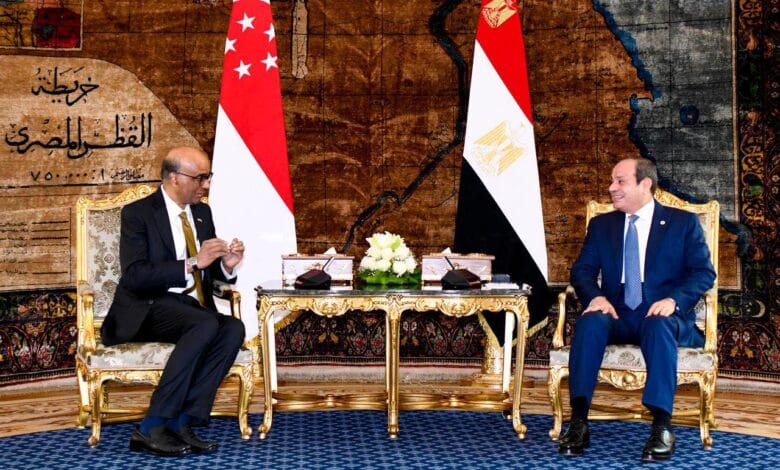 زيارة تاريخية للقاهرة: خطوات استراتيجية لتعزيز الاستثمارات بين مصر وسنغافورة