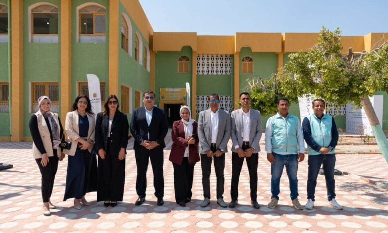 بنك التعمير والإسكان يفتتح مبنى المبيت المطوّر بمدرسة الأمل للصم بالفيوم بقيمة 2 مليون جنيه