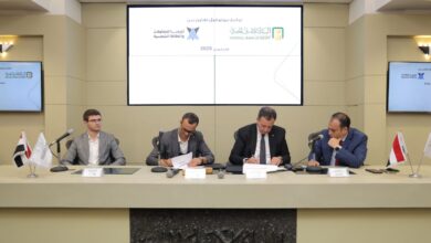 البنك الأهلي يوقع بروتوكول تعاون مع شركة أوروبا لدعم الطاقة الشمسية والري الحديث