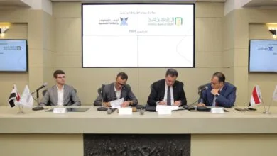 البنك الأهلي يوقع بروتوكول تعاون مع شركة أوروبا لدعم الطاقة الشمسية والري الحديث