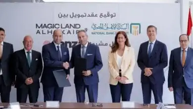 البنك الأهلي المصري, ماجيك لاند الحكير, مجموعة الحكير السعودية, مدينة تانزا الترفيهية, مدينة الإنتاج الإعلامي, الاستثمار في مصر, تمويل المشروعات السياحية, السياحة في مصر, جذب الاستثمارات الأجنبية, المشاريع الترفيهية في مصر, محمد الأتربي البنك الأهلي, الاستثمارات السعودية في مصر