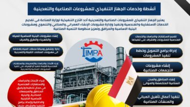 أنشطة الجهاز التنفيذي للمشروعات الصناعية والتعدينية لتعزيز التنمية الصناعية في مصر