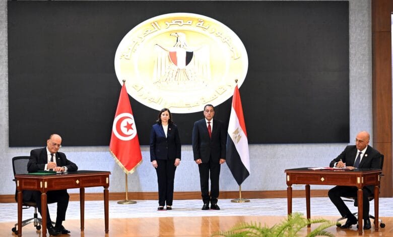 مصر وتونس توقعان 8 اتفاقيات لتعزيز التعاون الاقتصادي والاستثماري