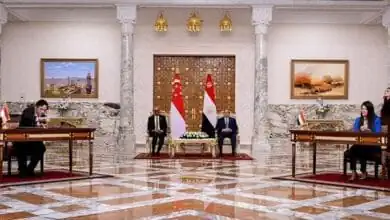 مصر وسنغافورة توقعان مذكرة تفاهم لتعزيز الشراكة الاقتصادية