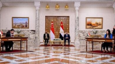 مصر وسنغافورة توقعان مذكرة تفاهم لتعزيز الشراكة الاقتصادية