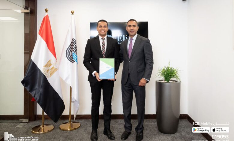 بنك قناة السويس يحصل على خمس شهادات دولية “EDGE Advanced” لاعتماد البناء الأخضر