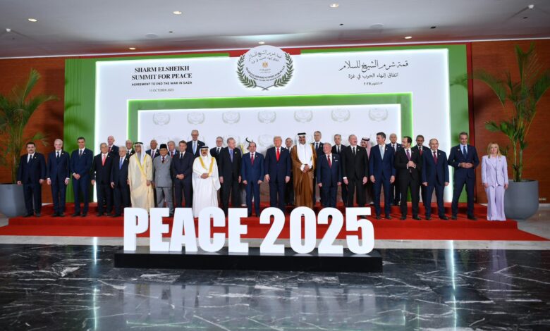 بلومبرج : قمة «السيسي وترامب» الرئاسية بشرم الشيخ تهيمن على المشهد الدولي 2025