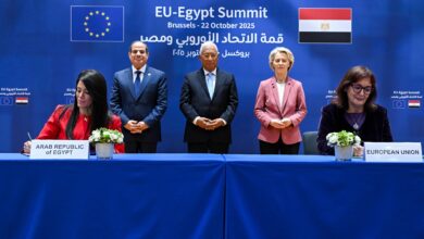 مصر والاتحاد الأوروبي يوقعان اتفاق المرحلة الثانية من آلية دعم الاقتصاد بـ4 مليارات يورو