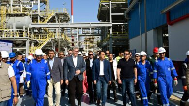 مدبولي يفتتح مشروع استرجاع الغازات لإنتاج البوتاجاز بمصفاة النصر للبترول في السويس