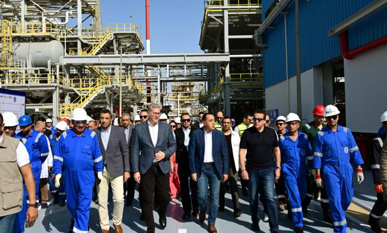 مدبولي يفتتح مشروع استرجاع الغازات لإنتاج البوتاجاز بمصفاة النصر للبترول في السويس
