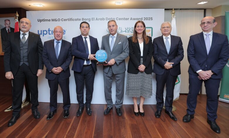 البنك الأهلي المصري يحصل على شهادة التوافق لإدارة وتشغيل مركز بيانات برج العرب من معهد Uptime