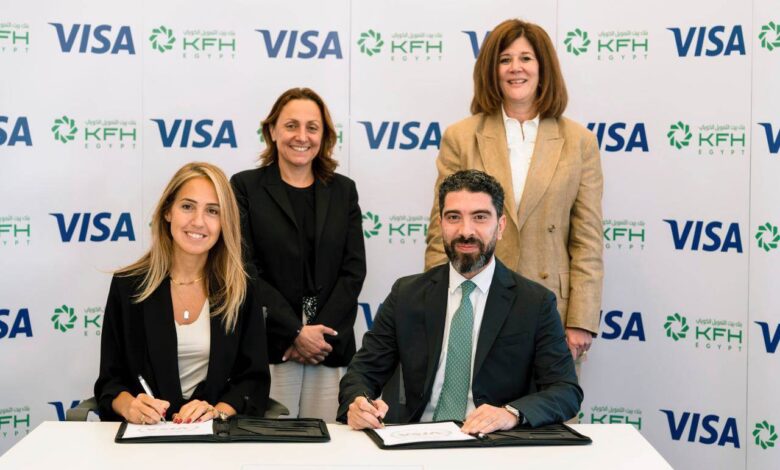 بيت التمويل الكويتي – مصر يوقع اتفاقية استراتيجية مع فيزا لتعزيز التحول الرقمي