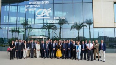 كريدي أجريكول مصر يبحث فرص الاستثمار مع وفد «Club DME» الفرنسي بالقاهرة