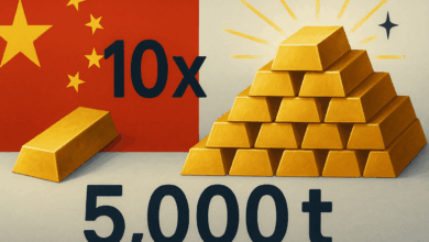 سباق الذهب يشتعل.. الصين تقترب سرًا من تجاوز الولايات المتحدة في الاحتياطي العالمي