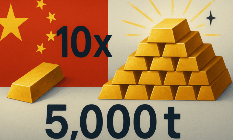 سباق الذهب يشتعل.. الصين تقترب سرًا من تجاوز الولايات المتحدة في الاحتياطي العالمي