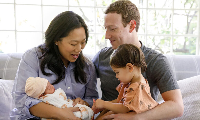 زوكربيرغ وزوجته يعلنان التبرع بـ 99٪ من حصتهما في فيسبوك لدعم التعليم والصحة