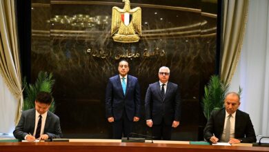 مصر توقع عقد إنشاء أكبر مجمع للصناعات الكيميائية الفوسفاتية مع شركة CJN الصينية