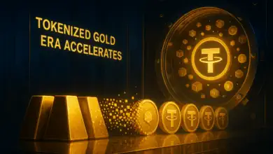 Tether أكبر حامل للذهب خارج البنوك المركزية بـ116 طنًا لدعم عملاتها الرقمية