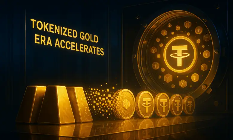 Tether  أكبر حامل للذهب خارج البنوك المركزية بـ116 طنًا لدعم عملاتها الرقمية