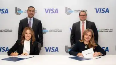 بنك قناة السويس يوقّع اتفاقية شراكة استراتيجية مع "فيزا" لدعم التحول الرقمي