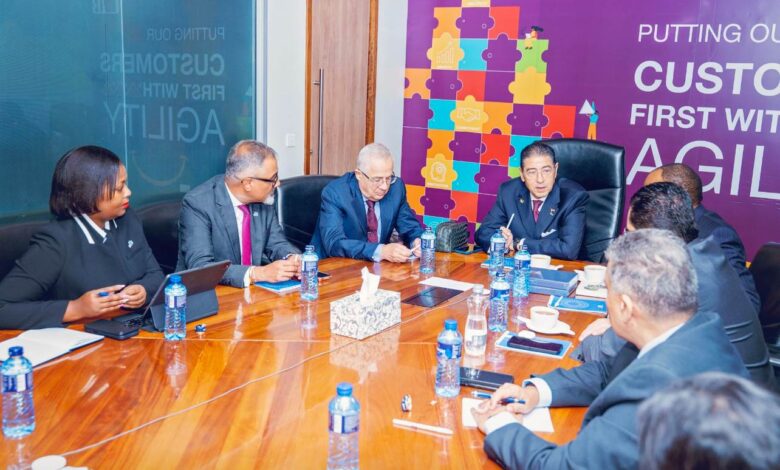 هشام عز العرب يبحث الفرص الاستثمارية لتعزيز توسع CIB في كينيا