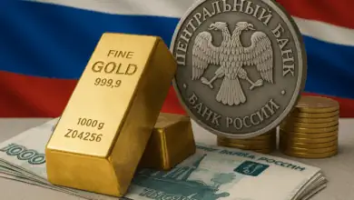 البنك المركزي الروسي يبيع الذهب مباشرة لدعم الروبل لأول مرة في التاريخ