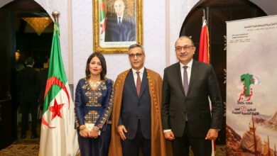 احتفالية سفارة الجزائر بالقاهرة تشهد حضورًا رسميًا مصريًا واسعًا في ذكرى الثورة التحريرية