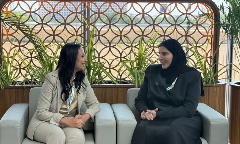 مايا مرسي تشارك في القمة العالمية للتنمية الاجتماعية وتبحث التعاون مع قطر