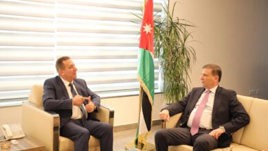 مصر والأردن تتفقان على تعزيز التعاون الزراعي المشترك ودعم الأمن الغذائي العربي