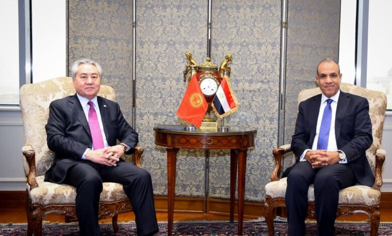 القاهرة تستقبل وزير خارجية قرغيزستان لتعزيز الشراكة في مجالات الاقتصاد والثقافة