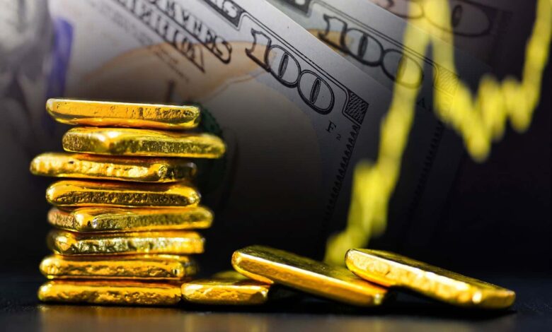 الذهب يواصل الارتفاع ويصل إلى 2050 دولارًا مع تصاعد المخاوف الاقتصادية الامريكية