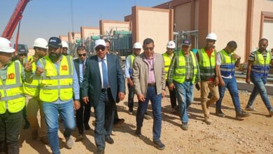 وزير الكهرباء يتفقد محطة محولات ND5 تمهيدًا لتشغيلها مطلع الشهر المقبل