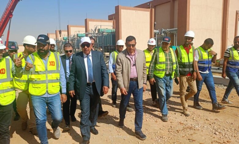 وزير الكهرباء يتفقد محطة محولات ND5 تمهيدًا لتشغيلها مطلع الشهر المقبل