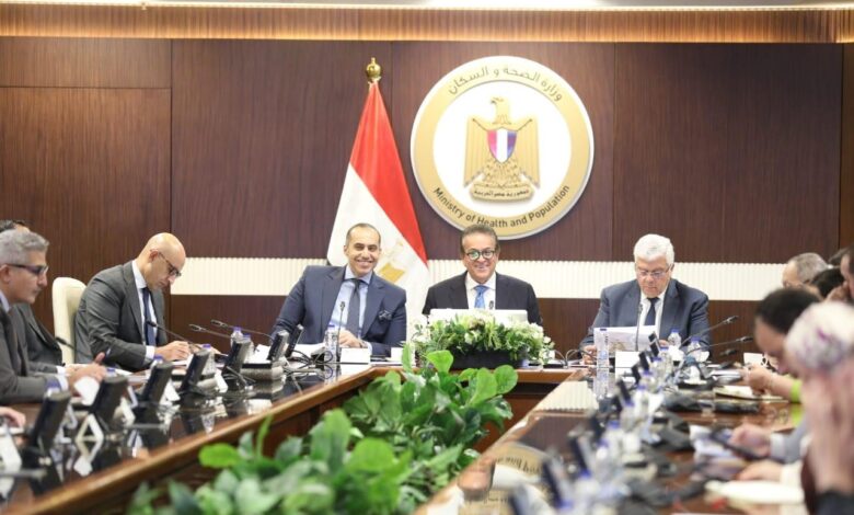 خالد عبد الغفار يبحث مع الوزراء والبنك الدولي استراتيجية تنمية رأس المال البشري