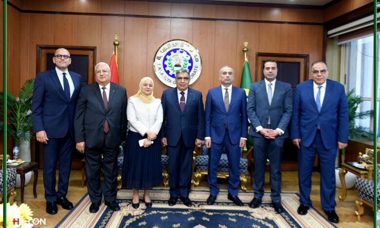 رئيس البنك الزراعي المصري يلتقي محافظ الدقهلية لتعزيز التمويل الزراعي للمزارعين