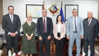 رئيس البنك الزراعي المصري يستعرض مع محافظ البحيرة برامج تمويل صغار المزارعين