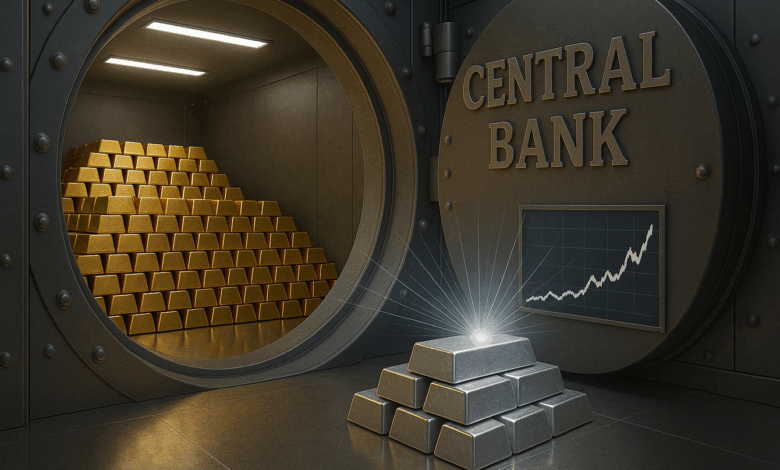 قفزات الفضة القياسية تعيد تشكيل سوق المعادن الصاعدة والذهب يواصل الصعود