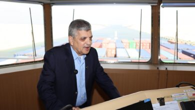 قناة السويس تستقبل سفن الحاويات العملاقة CMA CGM بعد عبورها من البحر الأحمر