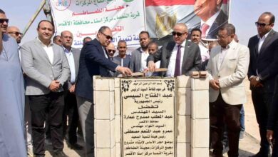 هيئة تنمية الصعيد ومحافظ الأقصر يضعان حجر الأساس لمشروعات صناعية وزراعية جديدة
