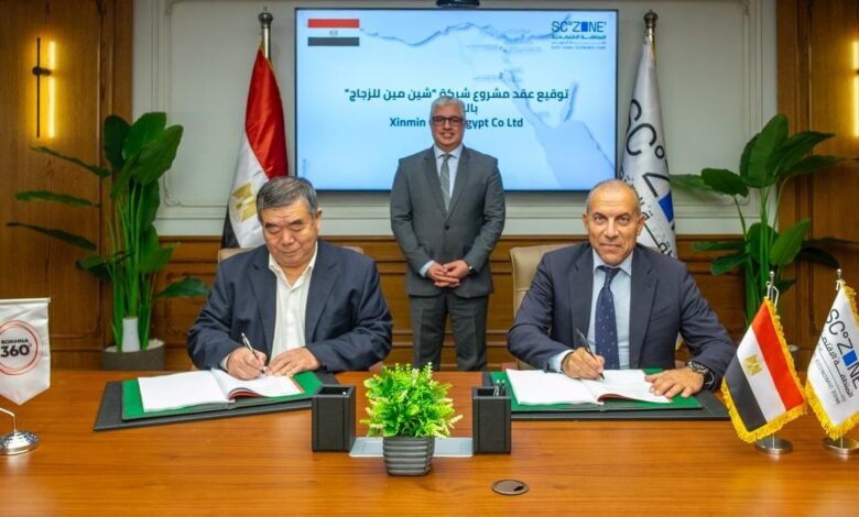 مصنع زجاج ضخم باستثمارات 70 مليون دولار يوفر 4 آلاف فرصة عمل في العين السخنة