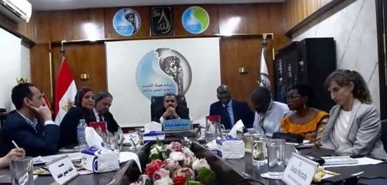 نائب وزير الإسكان يترأس اجتماعًا مع البنك الإفريقي لمتابعة مشروع الصرف الصحي بالأقصر