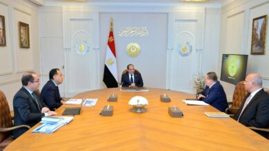 الرئيس السيسي يتابع تعزيز الاستقرار المالي وخفض التضخم ودعم الاحتياطي النقدي