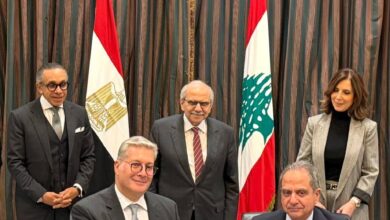 مصر توقّع مذكرة تفاهم مع لبنان لإمداد محطة دير عمار بالغاز الطبيعي لتوليد الكهرباء