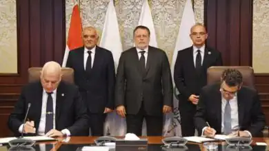 محافظ البنك المركزي المصري يشهد مراسم توقيع عقد شراكة بين صندوق تكريم شهداء وضحايا ومفقودي
