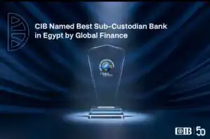البنك التجاري الدولي CIB يفوز بجائزة أفضل بنك وكيل محلي في مصر 2025