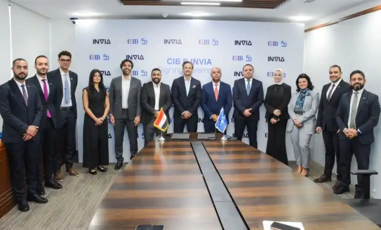 البنك التجاري الدولي مصر سي أي بي CIB يوقع شراكة استراتيجية مع منصة INVIA