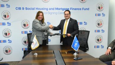 توقيع بروتوكول تعاون بين صندوق الإسكان الاجتماعي والبنك التجاري الدولي –مصر- CIB