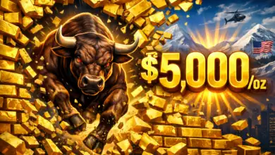 أسعار الذهب تقترب من 5000 دولار للأونصة مع تصاعد المخاوف الجيوسياسية 